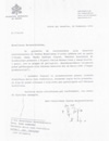 Carta de la Nunciatura Apostólica en México