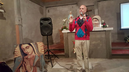 Lunes 30 de noviembre de 2015, Capilla de San Juan Pablo II, Tequisquiapan, Quertaro.