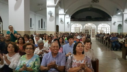 Martes 25 de septiembre del 2018, 20:00 hrs. Parroquia de la Inmaculada Concepción, San Luis Rio Colorado, Sonora.