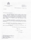 Carta de la Nunciatura Apostólica en México