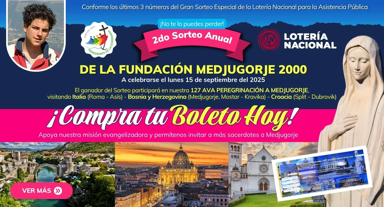 Segunda Rifa Anual de la Fundación Medjugorje 2000