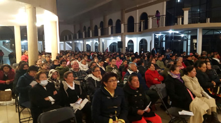 Conferencia en Atotonilco El Grande, Hidalgo. Jueves 4 de febrero de 2016. Parroquia de San Agustín de Hipona.
