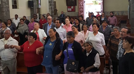 Miércoles 25 de mayo de 2016, Conferencia en Apizaco, Tlaxcala, Parroquia de San Miguel Arcángel. 