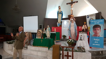 Miércoles 31 de agosto de 2016. Parroquia Inmaculada Concepción.