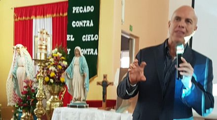 Miércoles 14 de septiembre de 2016, 18:00 hrs. Cortázar, Guanajuato, Parroquia de Nuestra Señora de Guadalupe