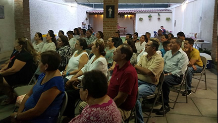 Conferencia en Celaya, Guanajuato