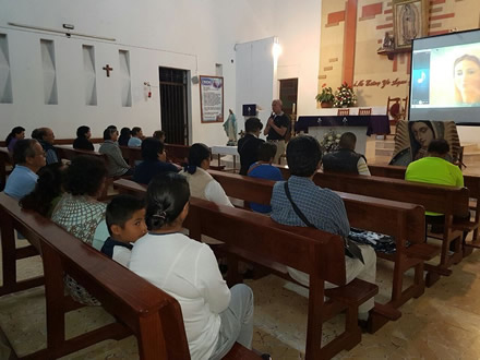 Jueves 17 agosto de 2017, 17:00 horas. Iglesia Guadalupana, Tequisquiapan, Querétaro.