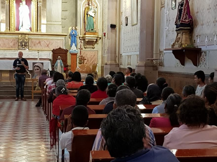 Viernes 1 de junio de 2018, 17:00 horas. Parroquia de Nuestra Señora de la Esperanza, La Esperanza, Querétaro.