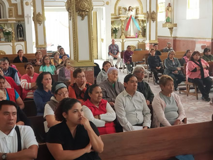 Martes 28 de agosto del 2018, 17:00 hrs. Parroquia de Nuestra Señora de los Remedios, Ciudad de México.