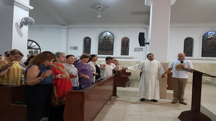 Martes 25 de septiembre del 2018, 20:00 hrs. Parroquia de la Inmaculada Concepción, San Luis Rio Colorado, Sonora.