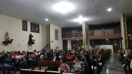 Martes 3 de diciembre del 2019, 19 hrs. Parroquia de Nuestra Señora de Guadalupe, Ciudad de México.