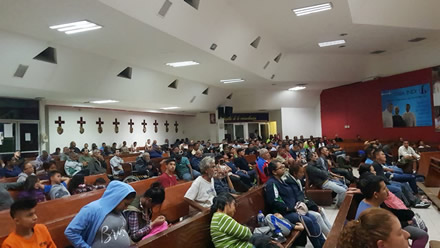 Lunes 25 noviembre del 2019, 18 hrs. Parroquia de Santa Maria Goreti. Monterrey, Nuevo León. 