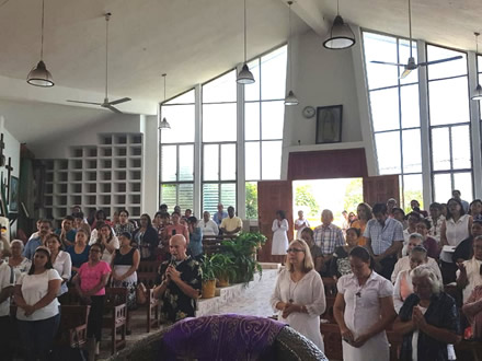 Viernes 10 de marzo del 2020, 10 hrs. Parroquia de Nuestra Señora de Fatima, Tuxpan, Veracruz.