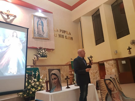 Miércoles 15 de enero de 2020, 17:30 hrs. Parroquia de Nuestra Señora de Guadalupe, Toluca, Estado de México.