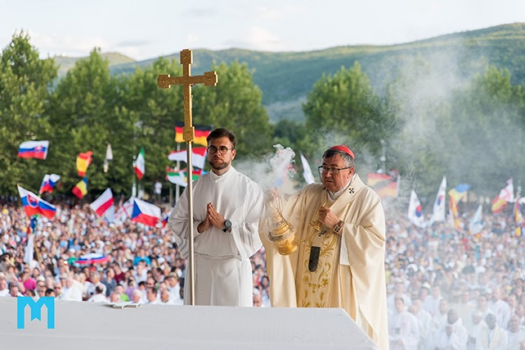 Cardenales y obispos de todo el mundo en Medjugorje