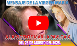 Mensaje del 25 de agosto de 2025 - Marija